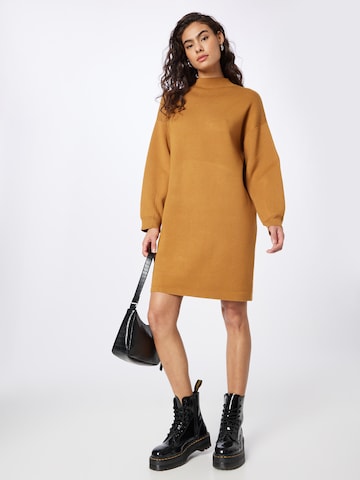 Y.A.S Knitted dress 'Halton' in Brown