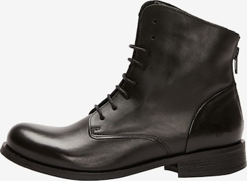 FELMINI Lace-Up Ankle Boots in Black
