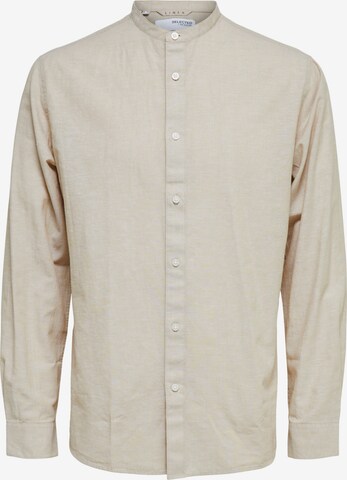 SELECTED HOMME - Camisa en beige: frente