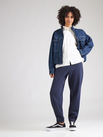 ONLY Tapered Byxa 'ONLVELLA' i blå