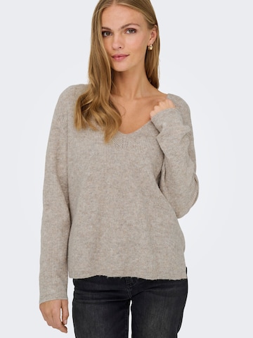 JDY Trui 'SANDRINE' in Bruin