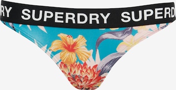 Superdry Bikini Bottoms in Blue: front