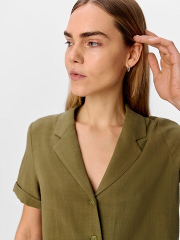 OBJECT Bluse 'SANNE' i grøn