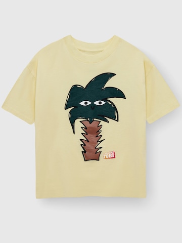 Play Play Pauly Shirt 'CHECKER TOBI'‌‌‌‌‌‌‌‌‌‌ in Gelb: Vorderseite