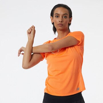 new balance Functioneel shirt in Oranje: voorkant