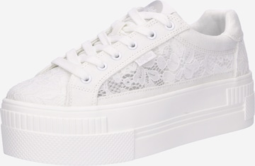 Sneaker bassa 'PAIRED BLOOM' di BUFFALO in bianco: frontale