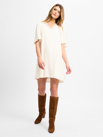 VILA Dress 'Saki' in Beige: front