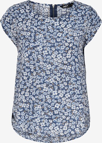 ONLY Blouse 'Vic' in Blauw: voorkant