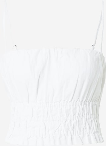 Abercrombie & Fitch - Top em branco: frente