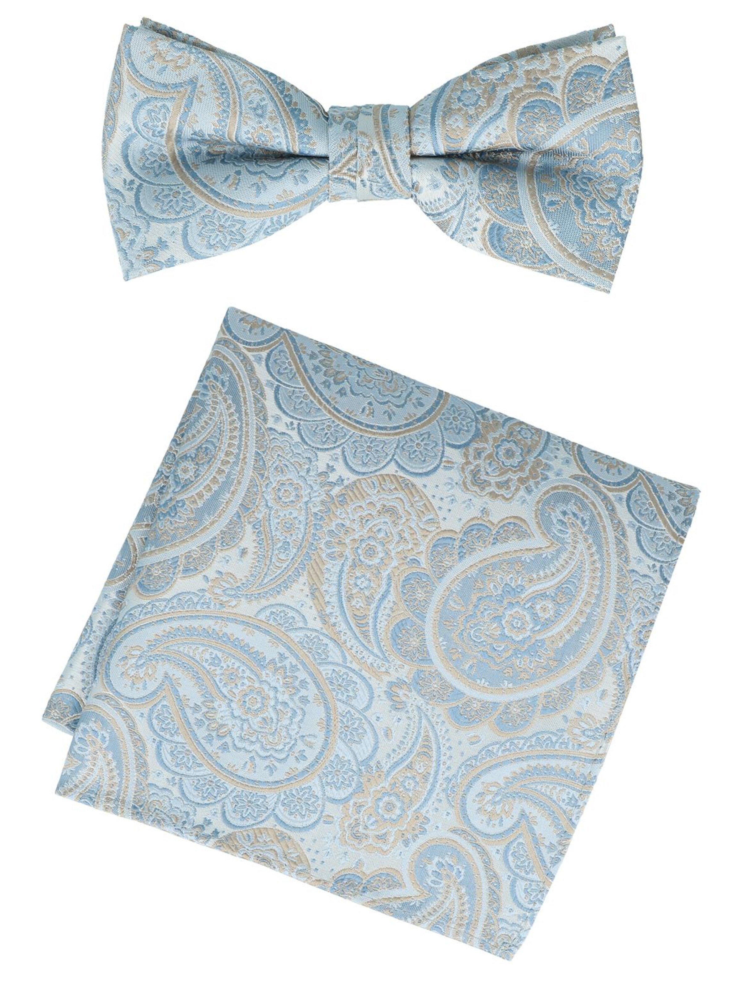 WILLEN Fliege 'Set'‌‌ in blau, Produktansicht