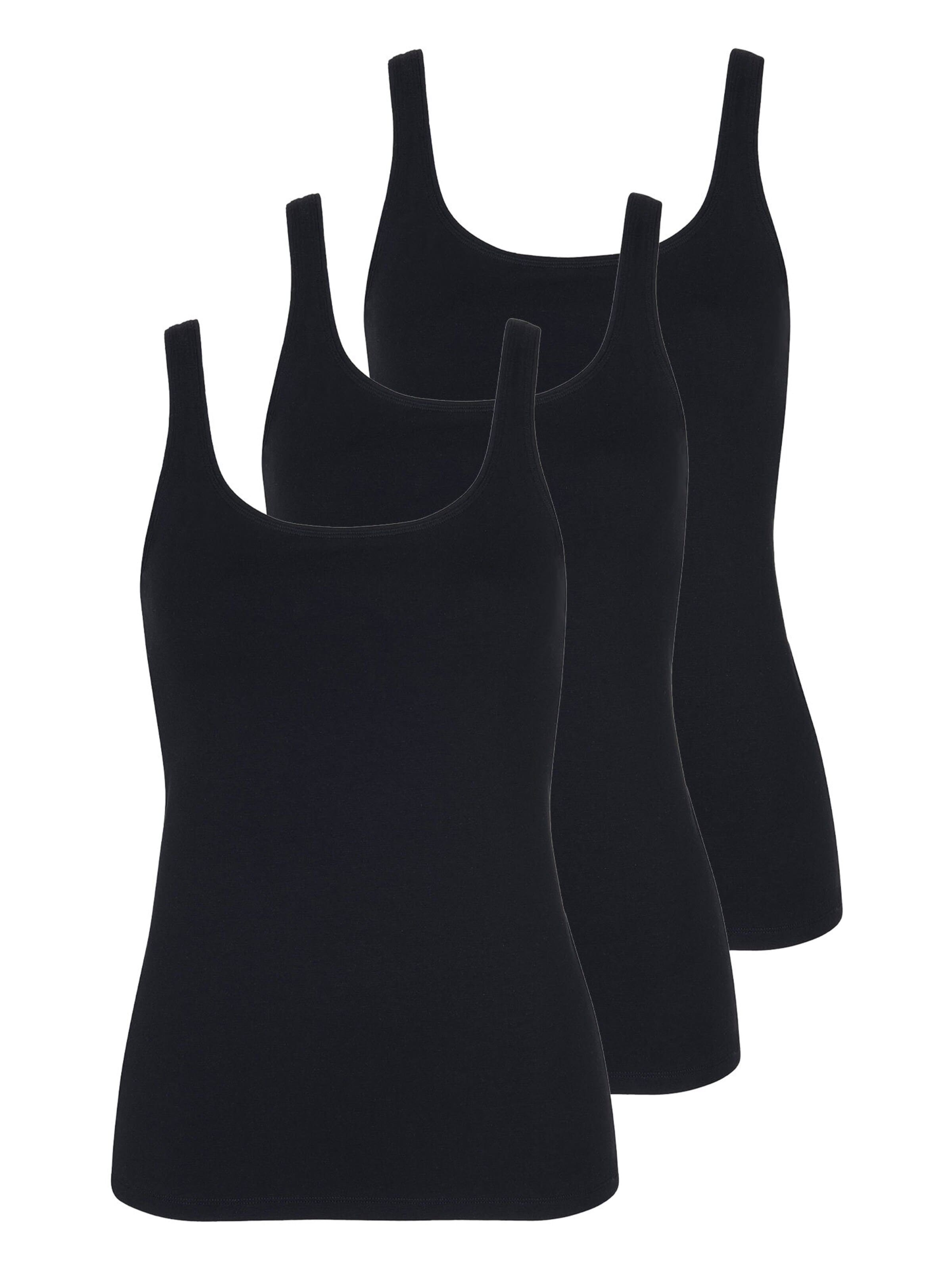 Lisca Undershirt 'Kaia' in Black: front