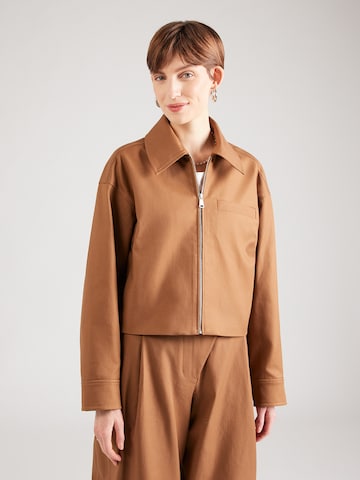 & Other Stories Демисезонная куртка в Коричневый: спереди