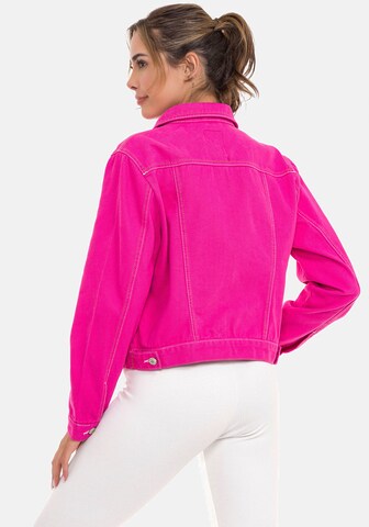 CIPO & BAXX Between-Season Jacket in Pink