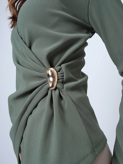 Trend Alaçatı Stili Blus i grön, Produktvy