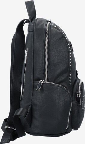 Desigual Rucksack 'Mickey Rock City' in Schwarz