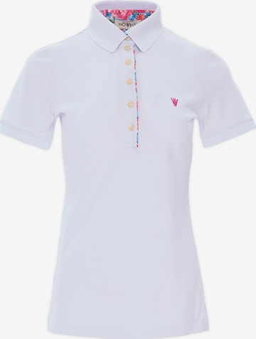 T-shirt 'Camille' NOWIHT en blanc : devant