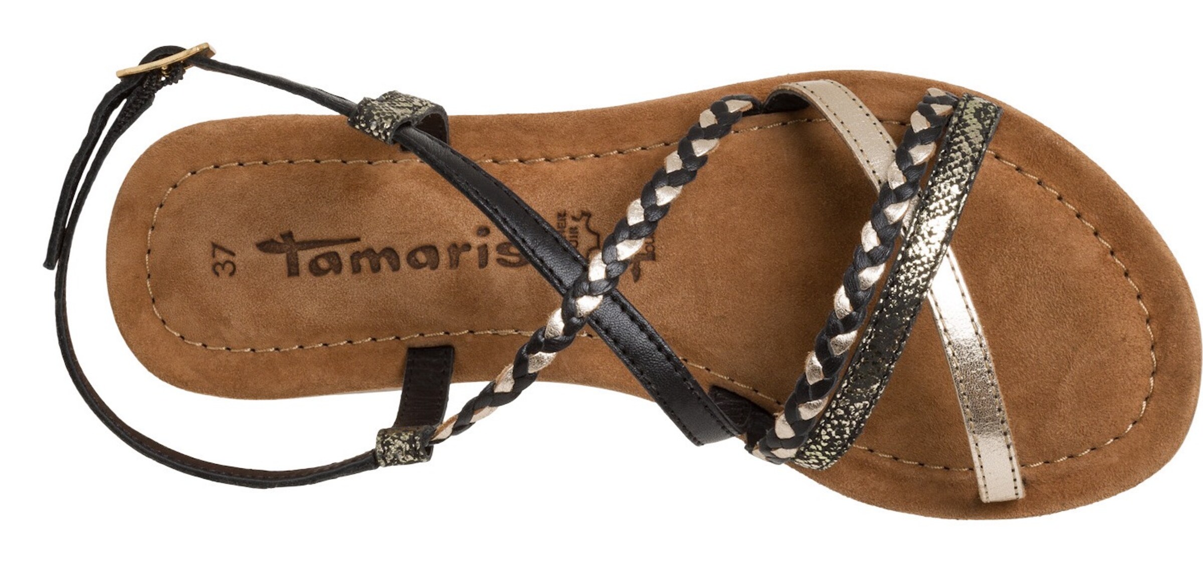 Tamaris Strap Sandals in Mixed colors