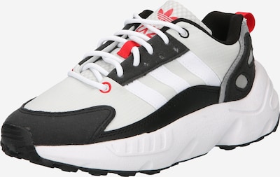 ADIDAS ORIGINALS Trainers 'Zx 22 Boost' in Light grey / Red / Black / White, Item view