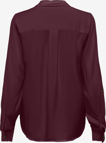 ONLY - Blusa 'YASMIN' em vermelho