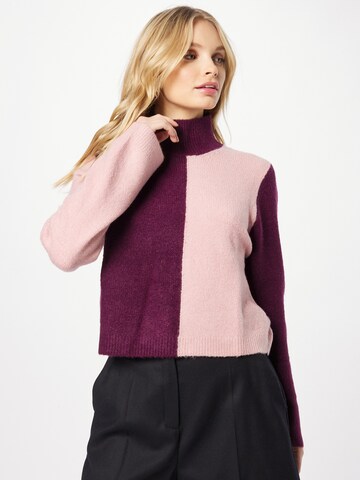 Hailys - Pullover 'Ira' em roxo: frente