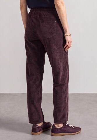 STREET ONE Loose fit Pants in Red