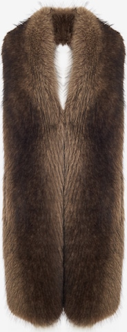 Gilet CESARE GASPARI en marron : devant