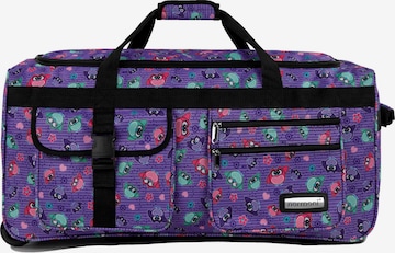 normani Travel Bag in Purple: front