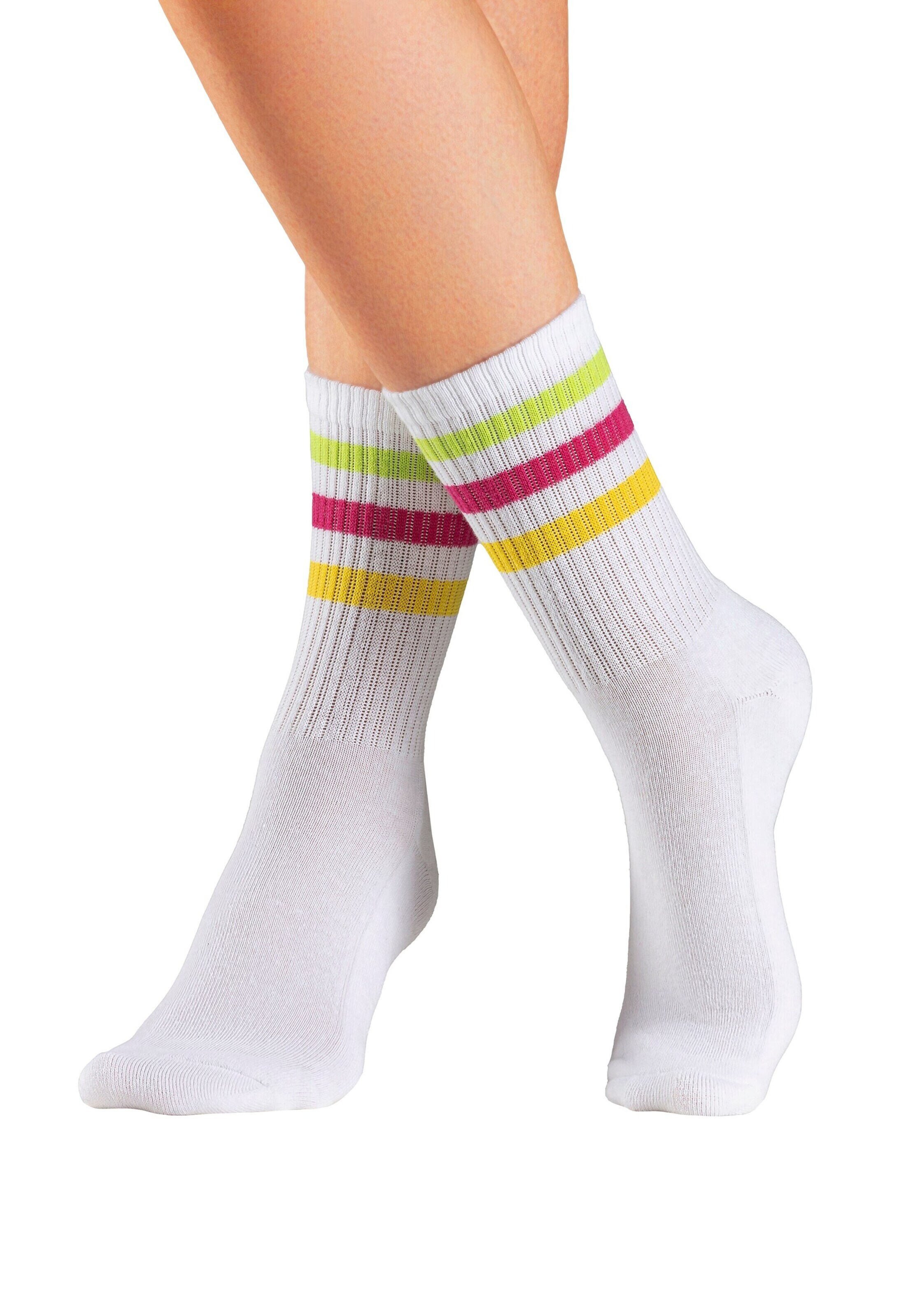 LASCANA Socks in White