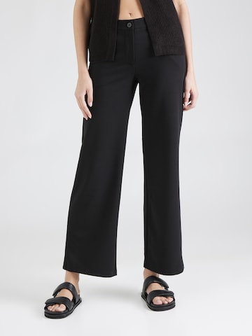 Freequent Boot cut Trousers 'NANNI' in Black: front