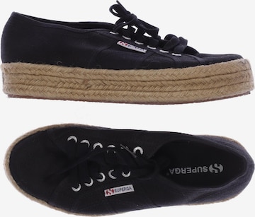 SUPERGA Sneaker 39 in Schwarz: predná strana