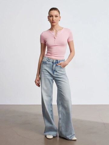 Camicia da donna di Dilvin in rosa