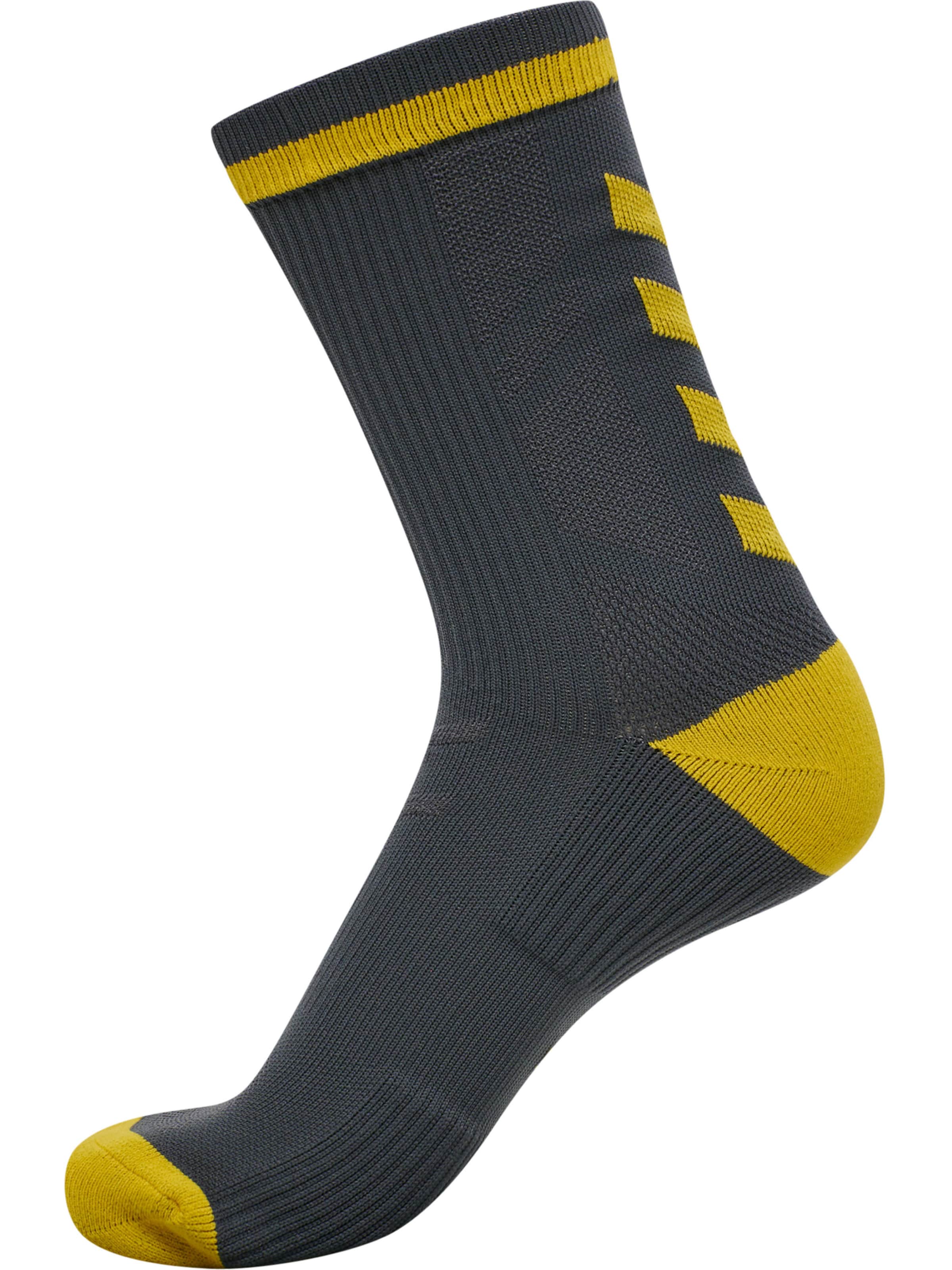 Hummel Socken in Gelb: Vorderseite