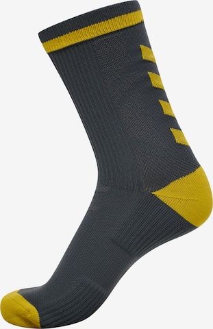 Hummel Athletic Socks in Yellow: front