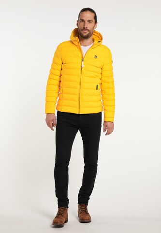 Schmuddelwedda Winter Jacket in Yellow