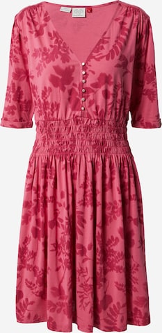 Ragwear Платье 'TWISTTY' в Ярко-розовый: спереди