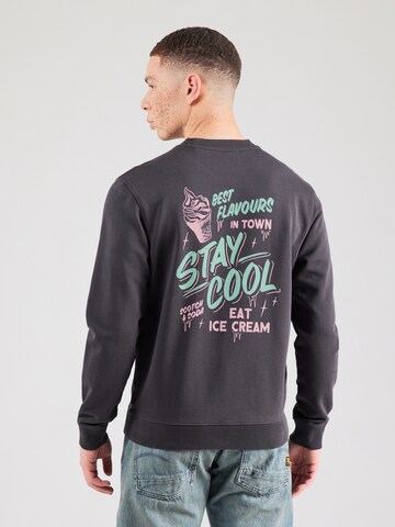 SCOTCH & SODA Collegepaita värissä musta: etupuoli