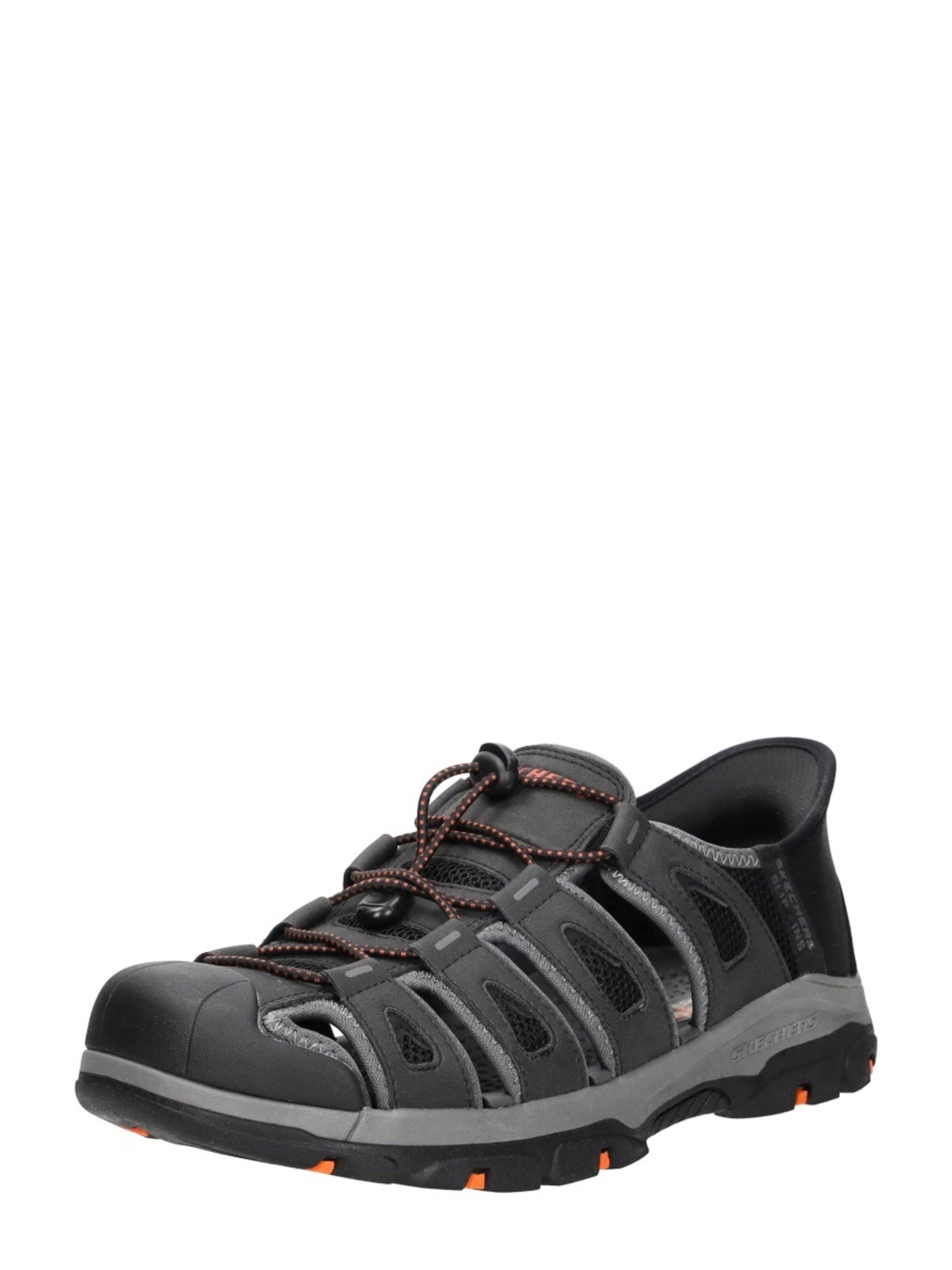 SKECHERS Sandale 'Slip-Ins: Relaxed Fit'‌‌ in Schwarz: Vorderseite