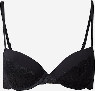 Invisible Soutien-gorge Dorina en noir : devant