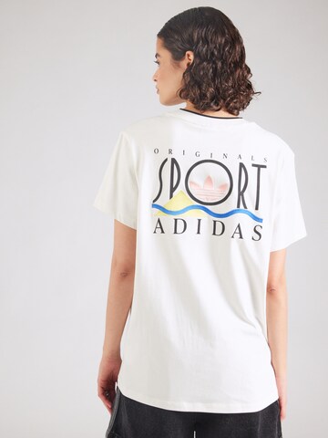 ADIDAS ORIGINALS Shirts i hvid: forside