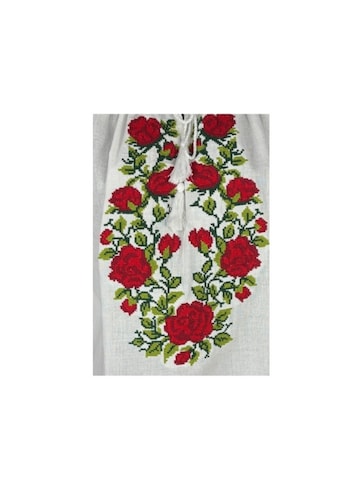 Rody’s foreverDirndl bluza 'Damenbluse IL26 weiß/rot , marimea M' - bijela boja