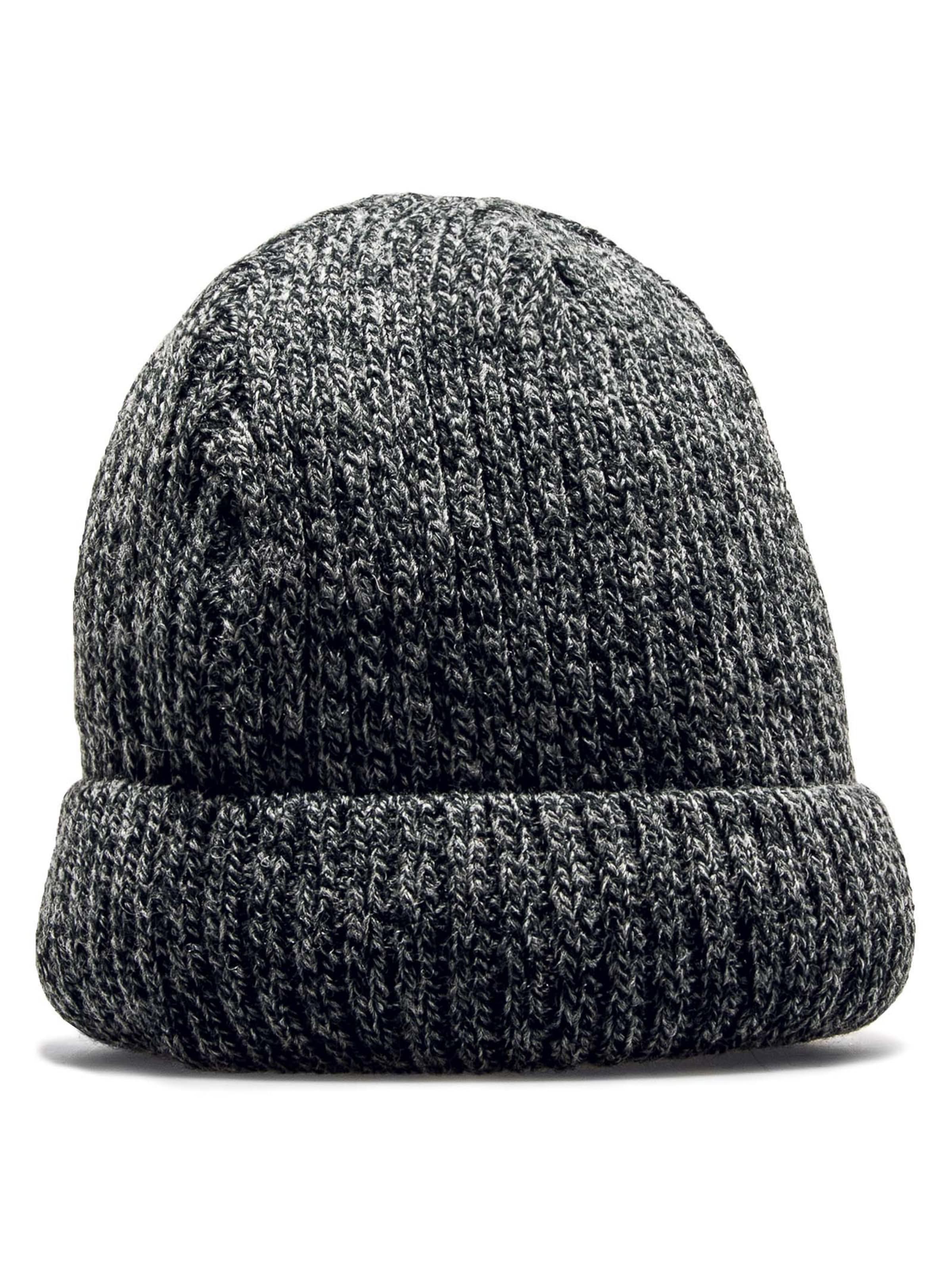 Cleptomanicx Beanie 'Hafen BiColor' in Black