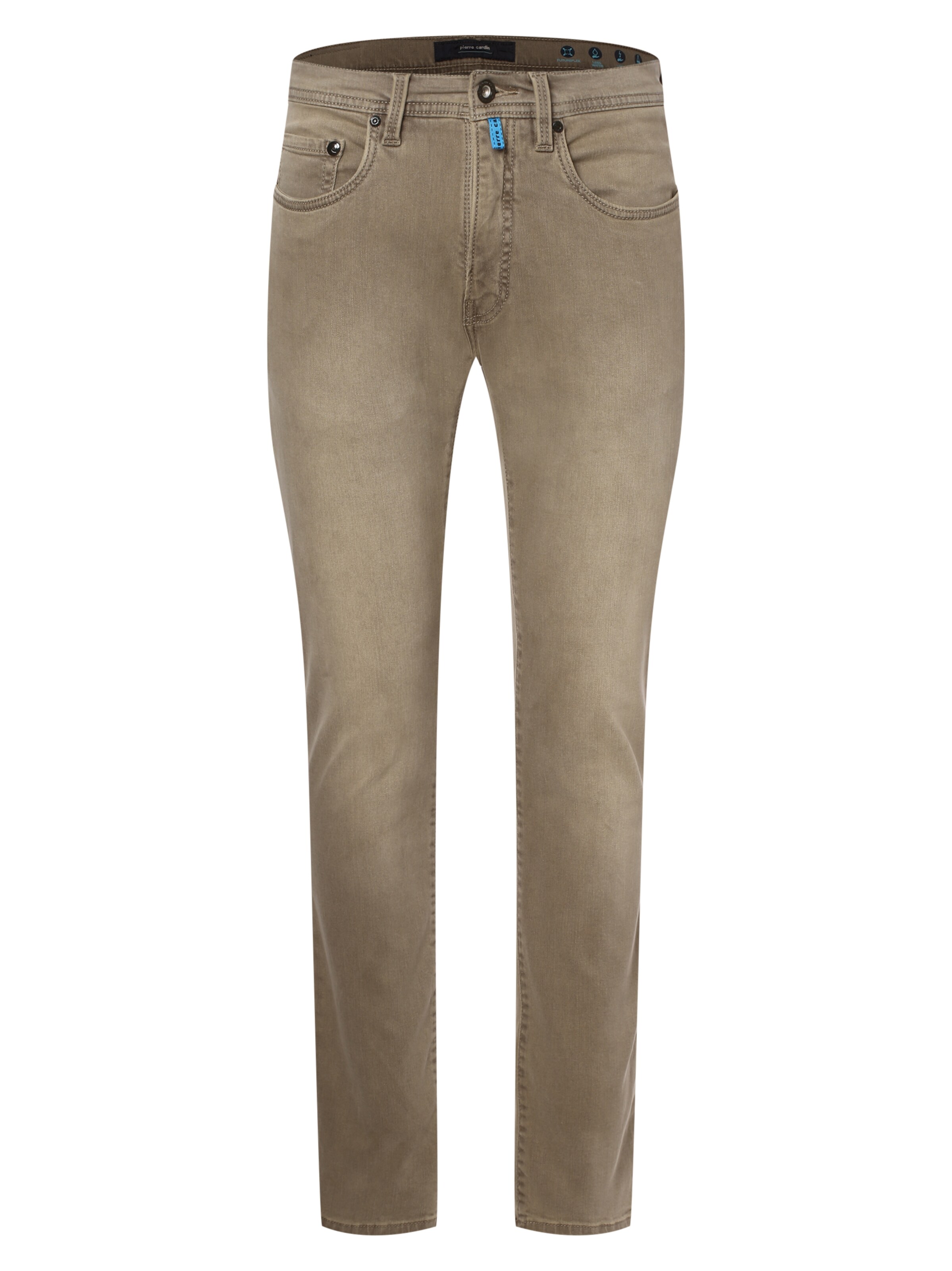 PIERRE CARDIN Slimfit Jeans 'Lyon' in Bruin: voorkant
