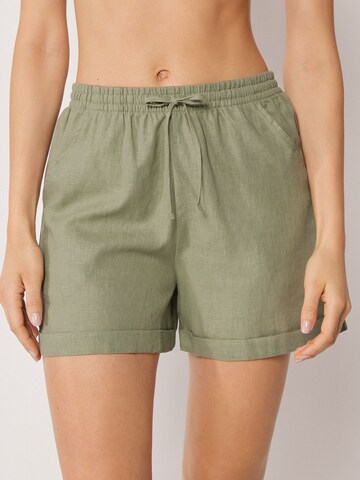 CALZEDONIA Regular Hose in Grün