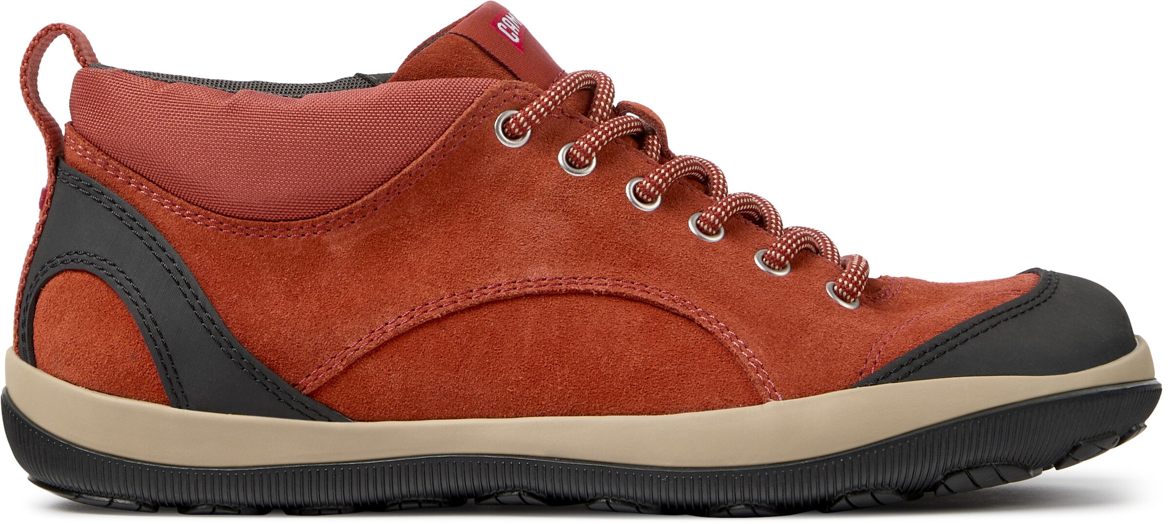 CAMPER - Sapatilhas altas 'Peu Pista' em vermelho
