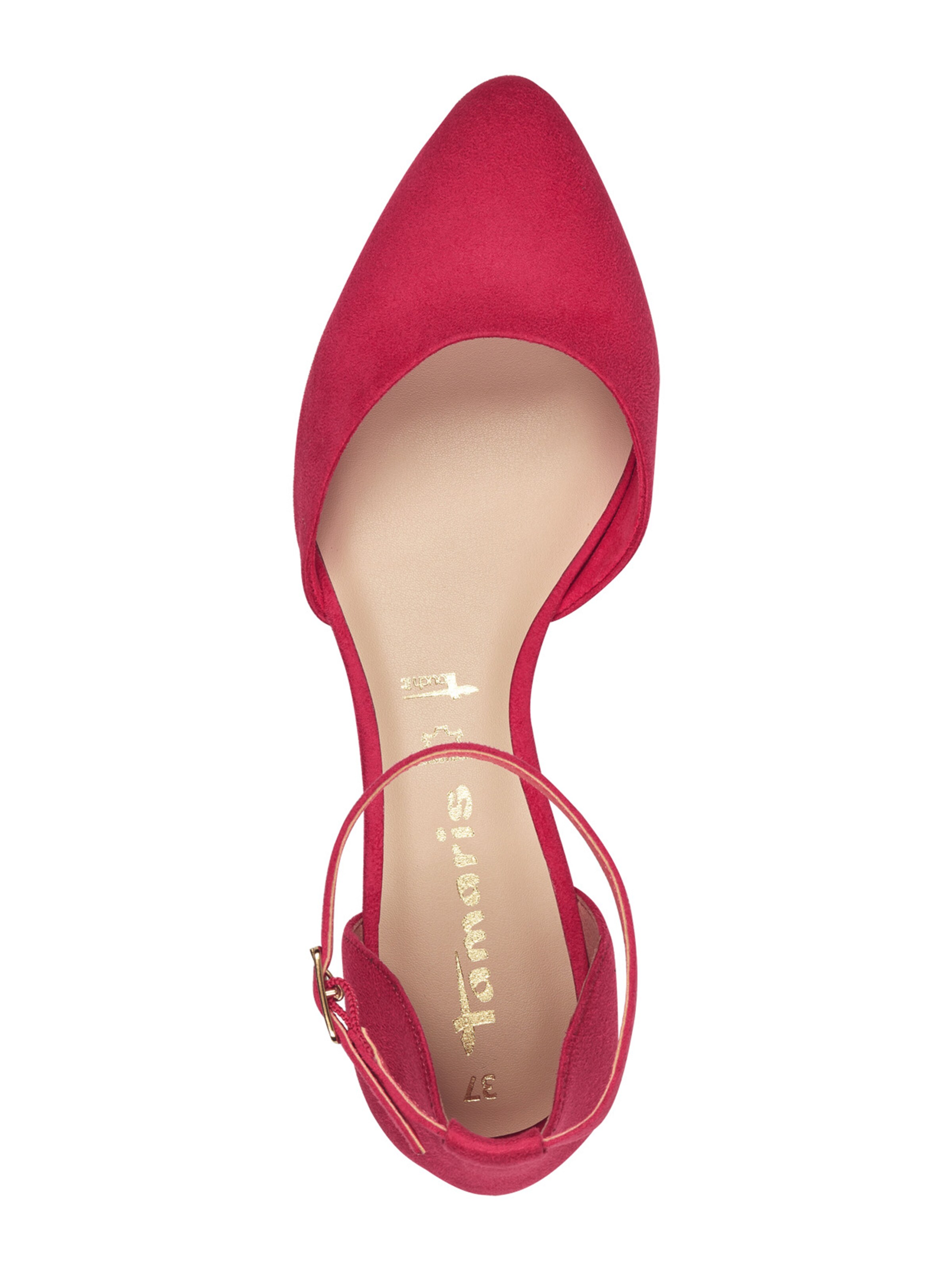 Tamaris Strap ballerina in Pink