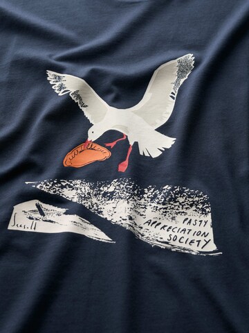 Seasalt Cornwall T-Shirt 'Midwatch' in Blau