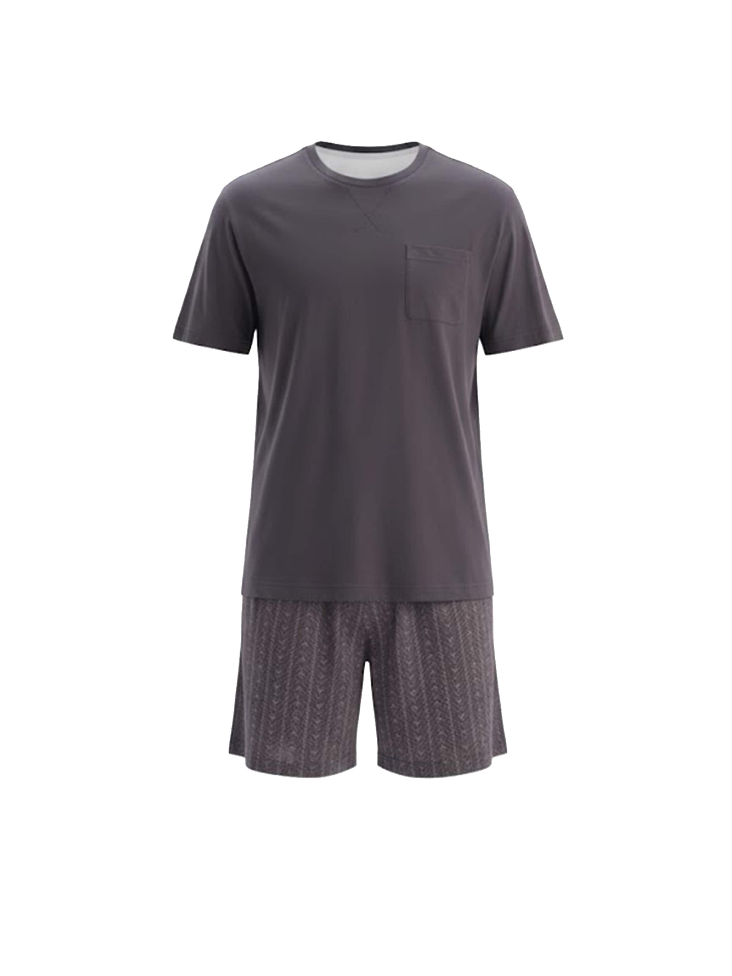 Dagi Pajama short in Grey: front