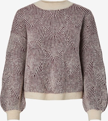 PIECES Pullover 'PCJENNA' in Weiß: Vorderseite
