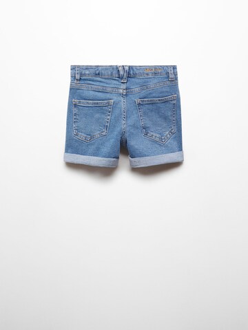 MANGO KIDS Regular Shorts 'CHIP' in Blau