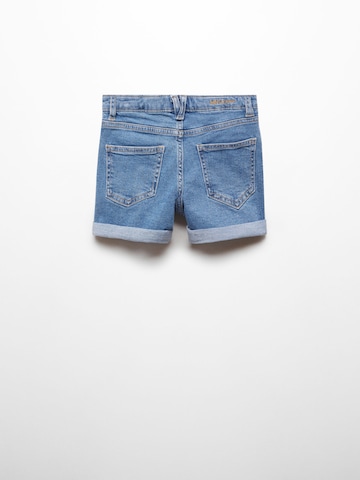 MANGO KIDS Regular Shorts 'CHIP' in Blau